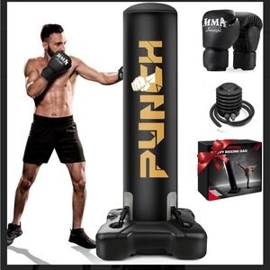 MMA Freestanding Boxing Bag with Stand
